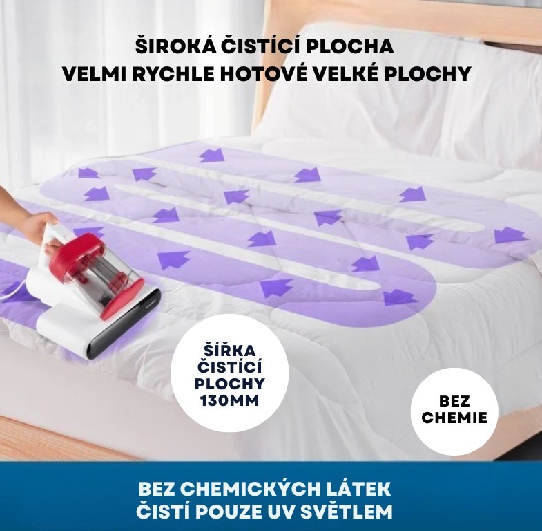 CleanMaxx Cyklónový sterilizační a dezinfekční vysavač s UV-C světlem DES-15061 (9)
